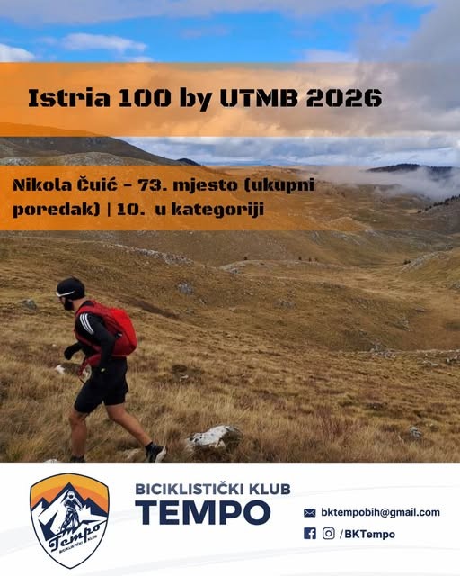 Veliki uspjeh Nikole Čuića - završio UTMB Istra 100 milja!