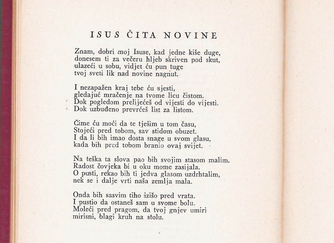 Isus čita (današnje) novine