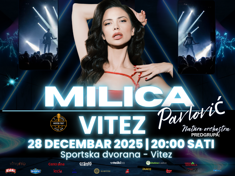 Milica Pavlović i Nature Orchestra sutra u  Vitezu na III Winter Festu