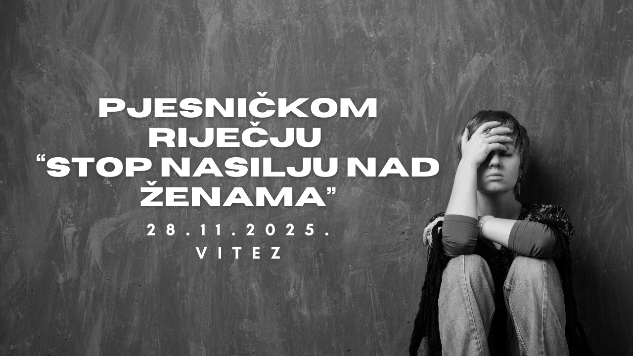 Videozapis sa pjesničko – edukativne manifestacije Pjesničkom riječju “STOP nasilju nad ženama”
