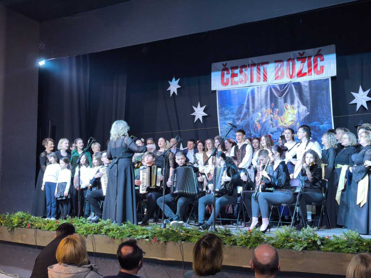 Održan tradicionalni božićni koncert HKD Napredak Vitez