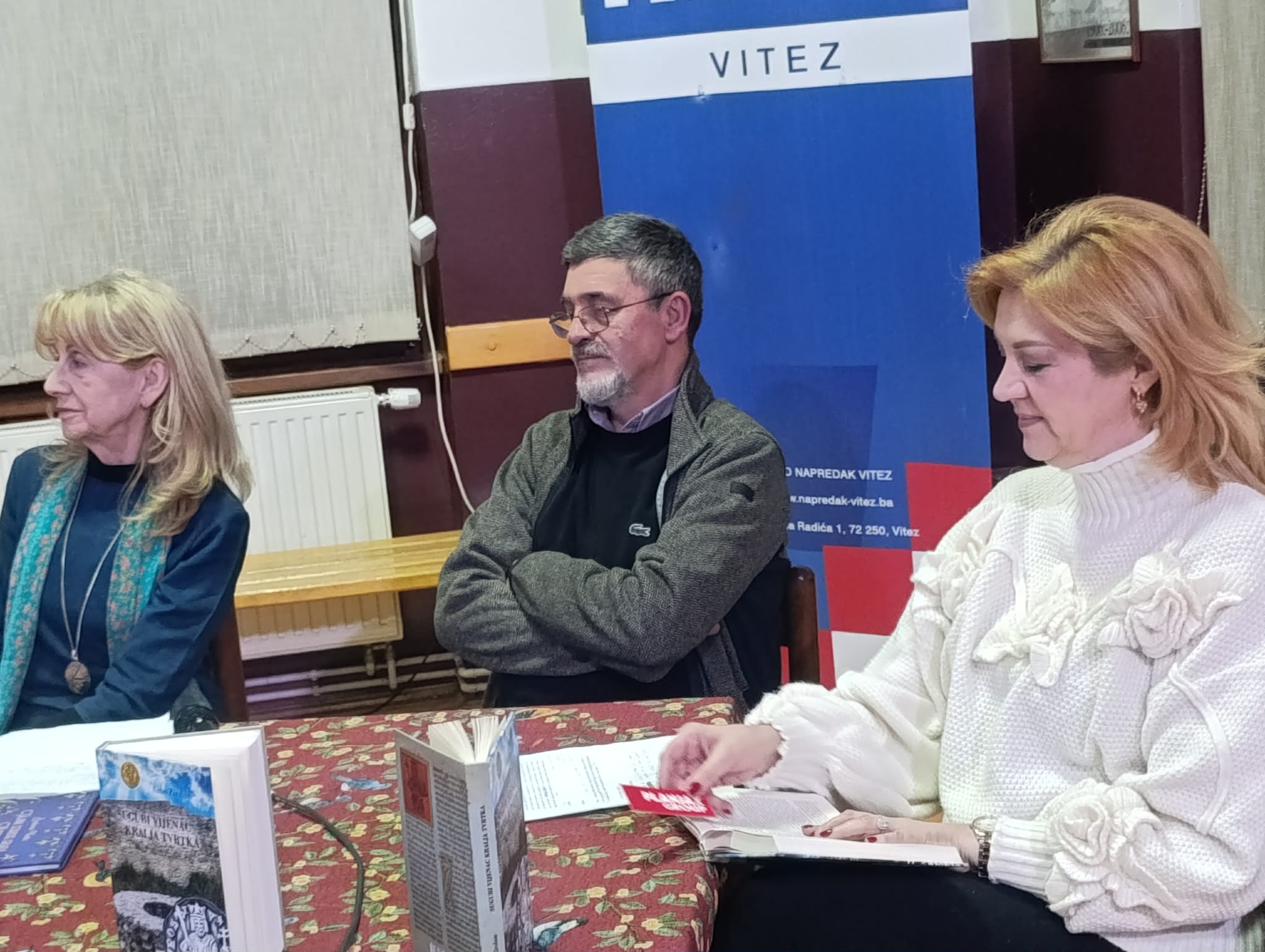 Povijest oživljena kroz književnu dramatizaciju: promocija romana “Sugubi vijenac kralja Tvrtka” u Vitezu