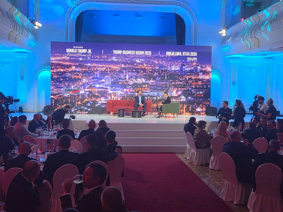 Trump Jr. stigao u Banja Luku na panel s privrednicima RS-a