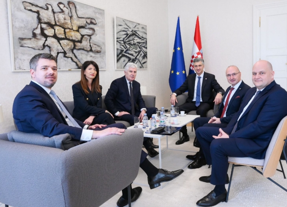 Sastanak u Zagrebu: Čović i Filipović o izborima, pravima Hrvata i strateškim projektima