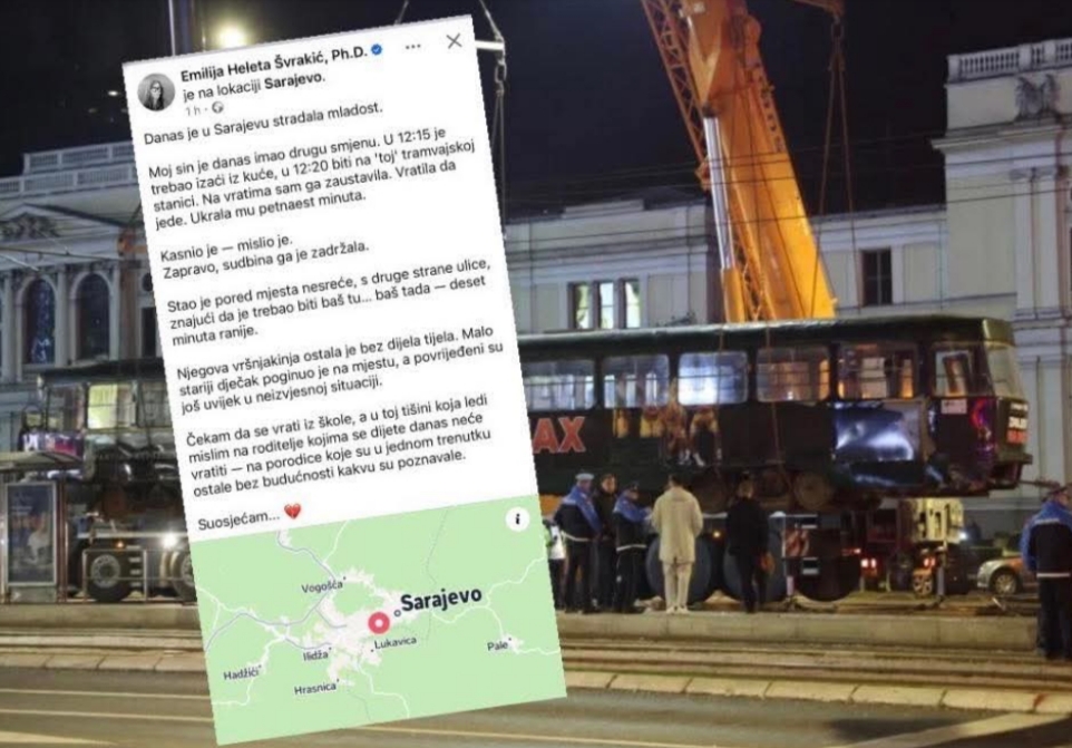 Petnaest minuta između života i smrti: Majčina poruka potresla Sarajevo