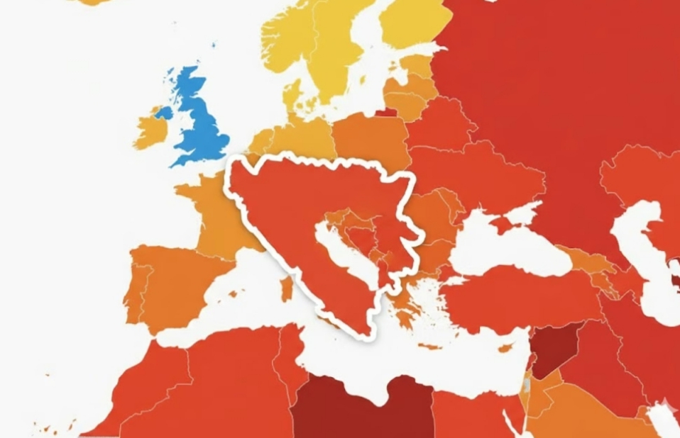 BiH među najkorumpiranijim zemljama svijeta