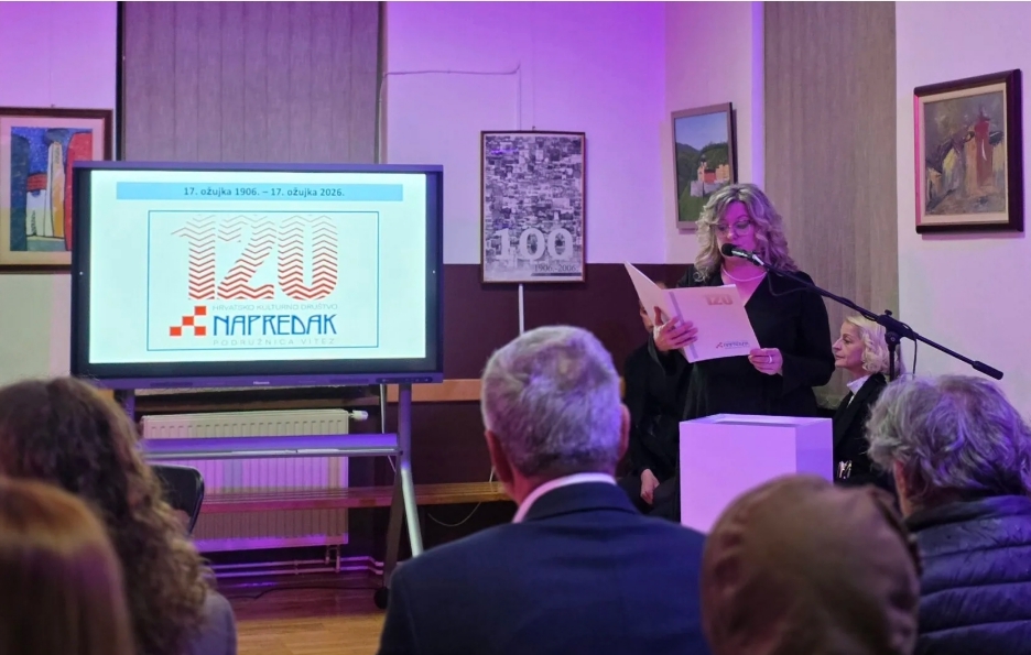 Svečanom akademijom Napredak Vitez obilježio 120 godina: podsjetnik na bogatu povijest i kulturnu misiju