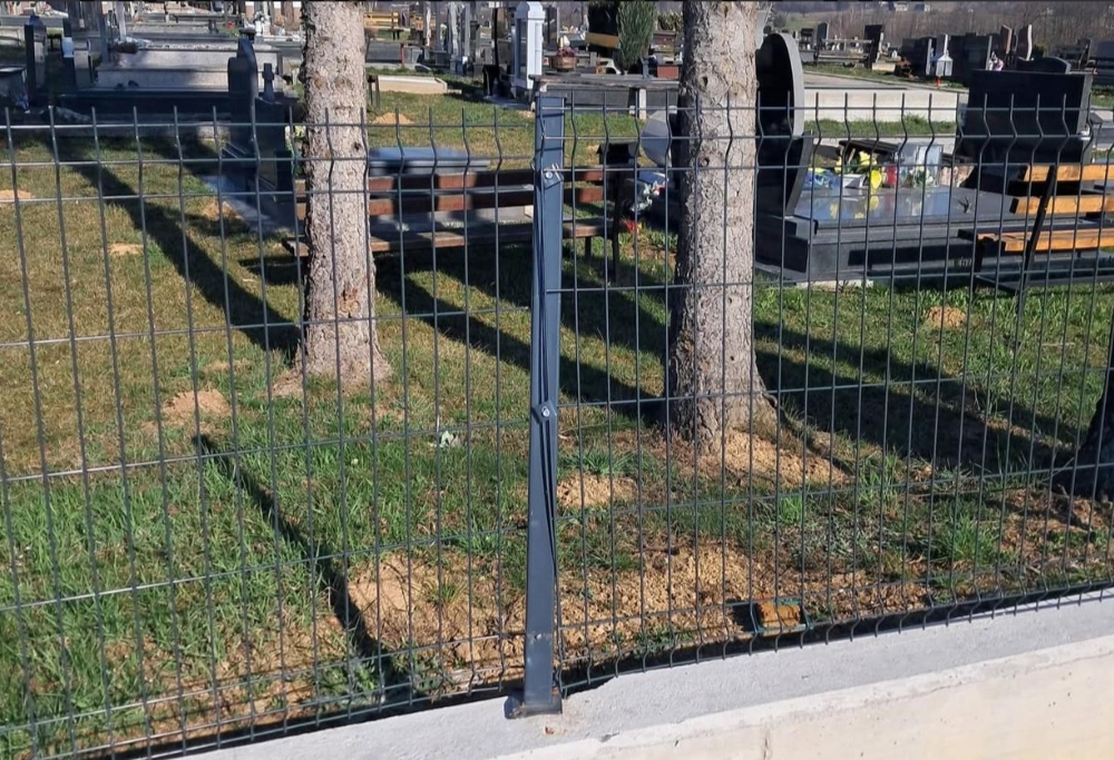 Oskvrnuto katoličko groblje u Bilalovcu