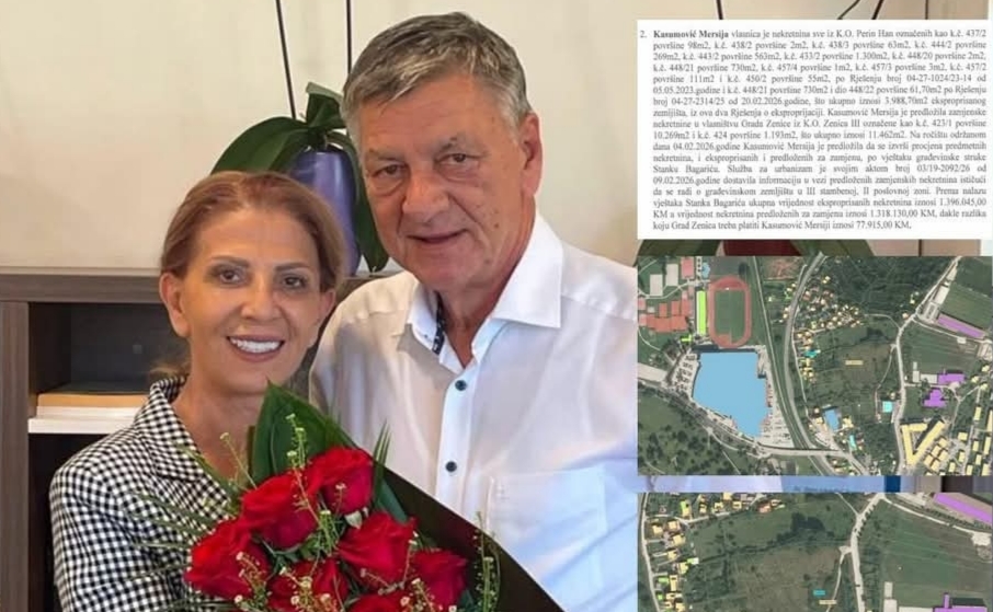 Sporna zamjena parcela u Zenici: Trostruko više zemlje u centru i dodatna isplata iz proračuna