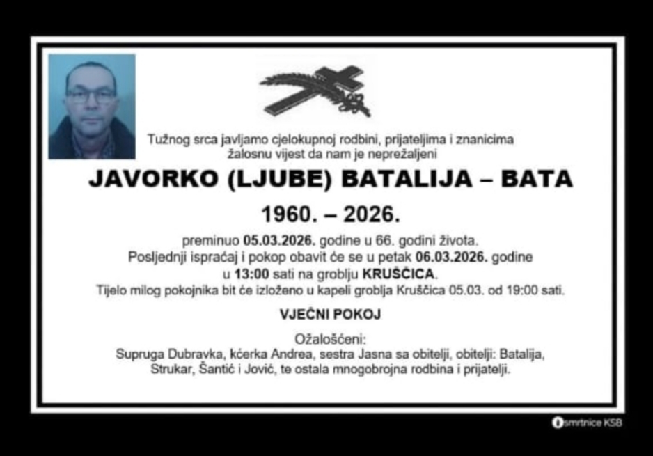 Vitez se oprašta od Bate: Otišao je čovjek koga su poznavale generacije