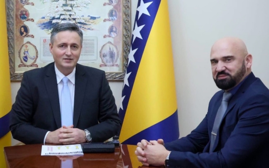Bećirović se sastao s ministrom MUP-a FBiH Ramom Isakom