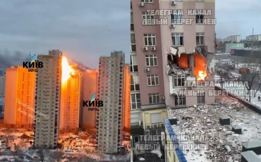 Masovni napadi na Kijev: Rusi gađaju nebodere, Poljska podigla avione